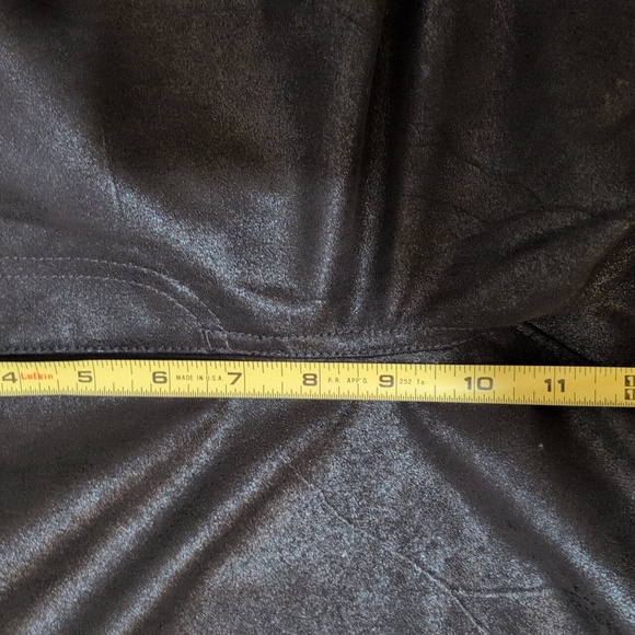 Chicos Faux-Suede Knit jean Pants - Picture 10 of 16